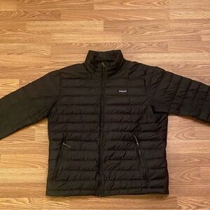 Patagonia Men’s black down jacket size large